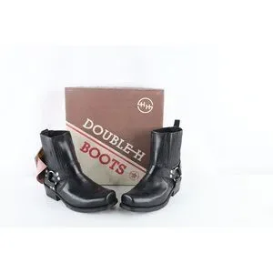 Vintage | Shoes | Nos Vintage 8s Mens 9 Leather Pull On  display picture 2